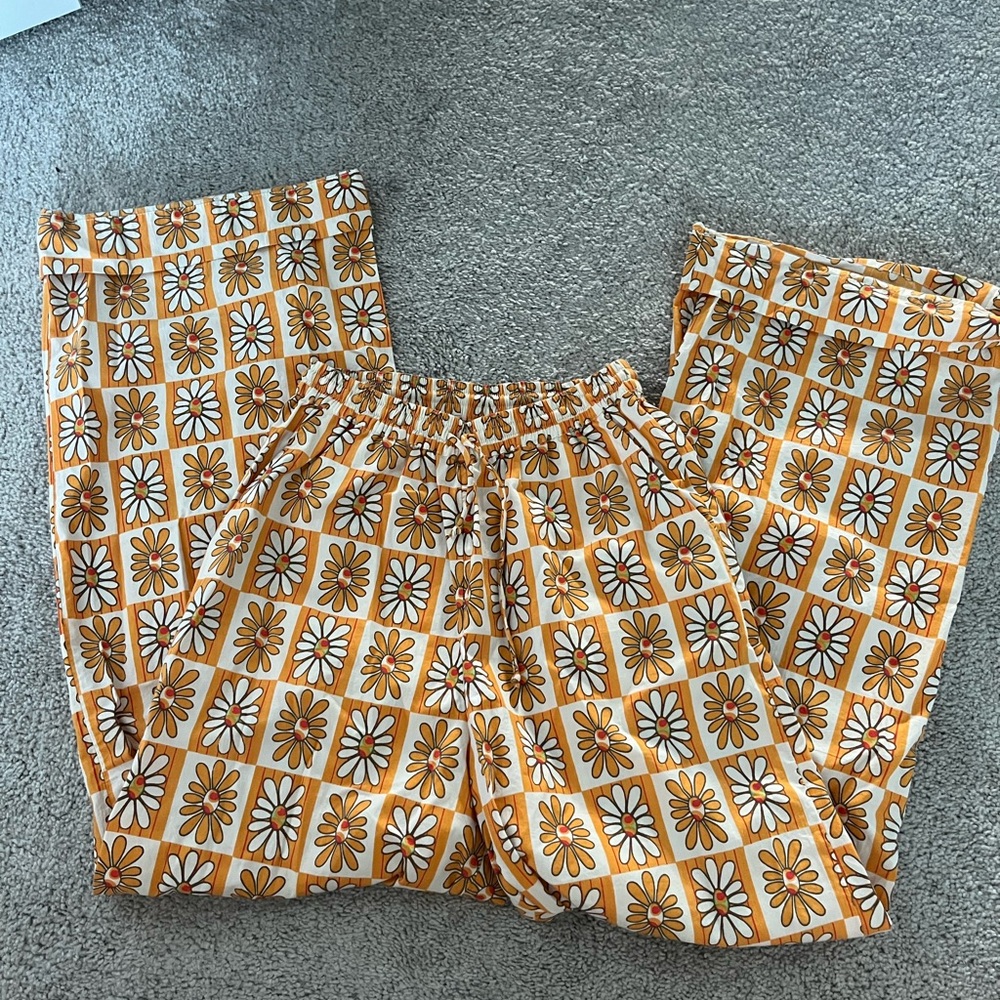 Damson Madder Psychedelic flower pants